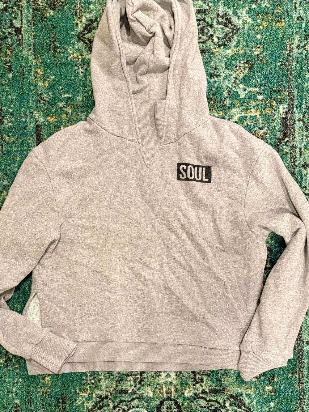SoulCycle Cropped Hoodie